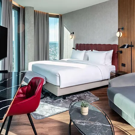 Radisson Blu At Porsche Design Tower Hotel Stoccarda
