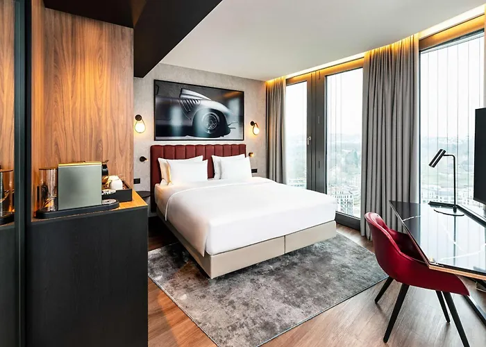 Hotel Radisson Blu At Porsche Design Tower Estugarda